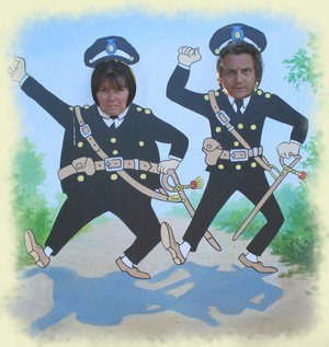 Kling und Klang alias Karin Vincke und Klaus Steiner